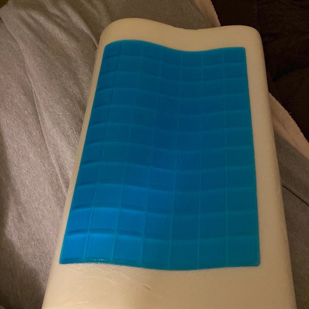 Cold gel pad pillow